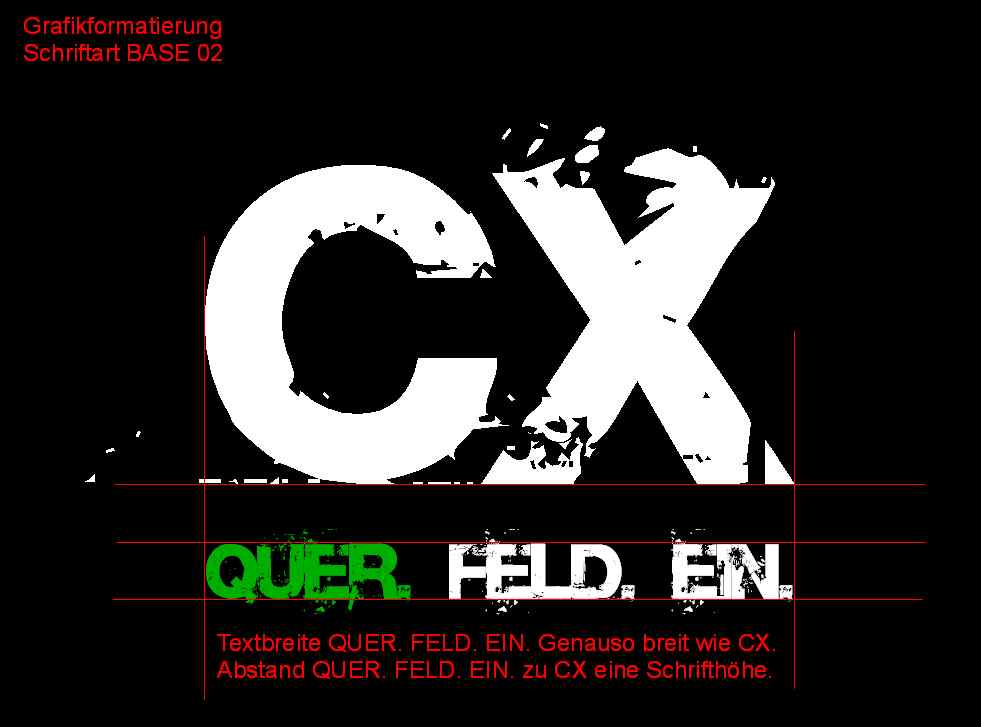 CX QUER.FELD.EIN.Grafikformatierung